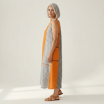Mei - Mouwloze midi-jurk
