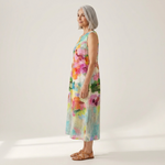 Mirte - Mouwloze midi-jurk
