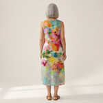 Mirte - Mouwloze midi-jurk