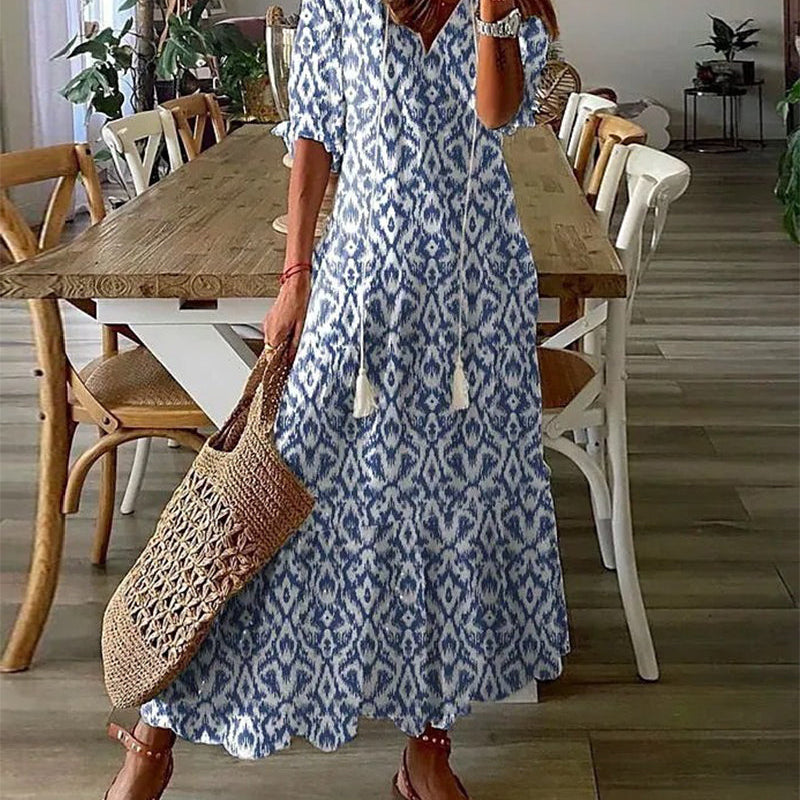 Myrthe - Elegante boho jurk