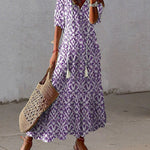 Myrthe - Elegante boho jurk
