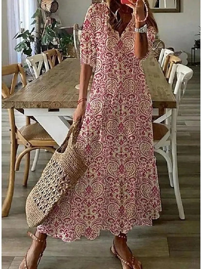 Myrthe - Elegante boho jurk