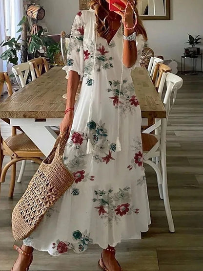 Myrthe - Elegante boho jurk