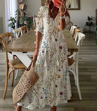 Myrthe - Elegante boho jurk