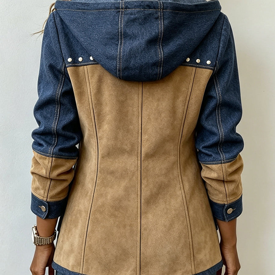 Nadja - Jasje met capuchon en patchwork