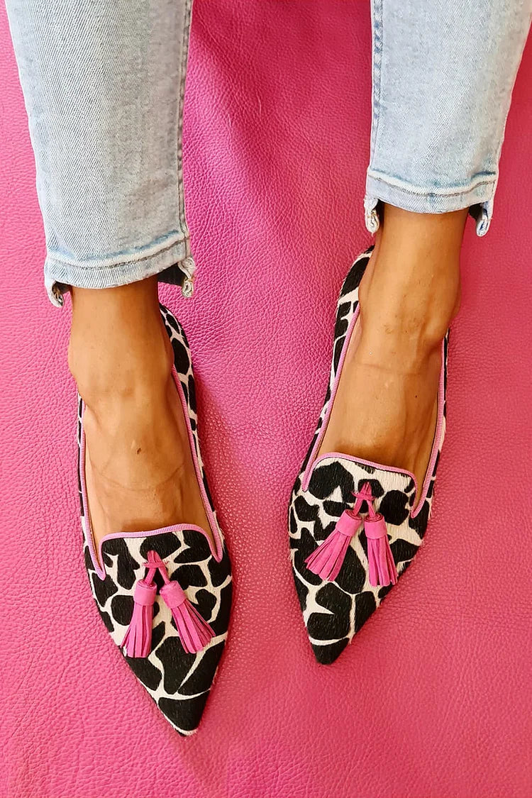 Nala - Klassieke mocassins met franjes