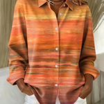 Nele - Geruite damesblouse met lange mouwen