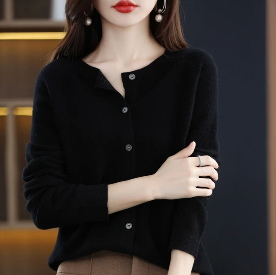 Nikita - Elegante knoopjes cardigan