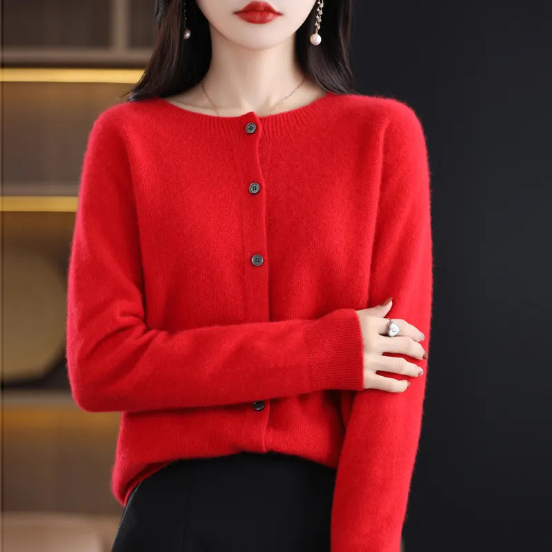 Nikita - Elegante knoopjes cardigan