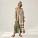 Nina - Mouwloze midi-jurk