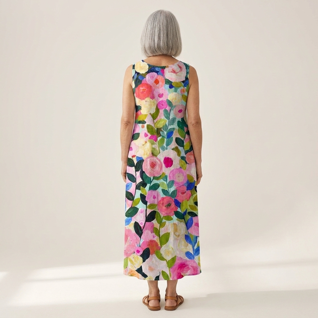 Noa - Mouwloze midi-jurk