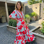 Noortje - Elegante bloemenjurk