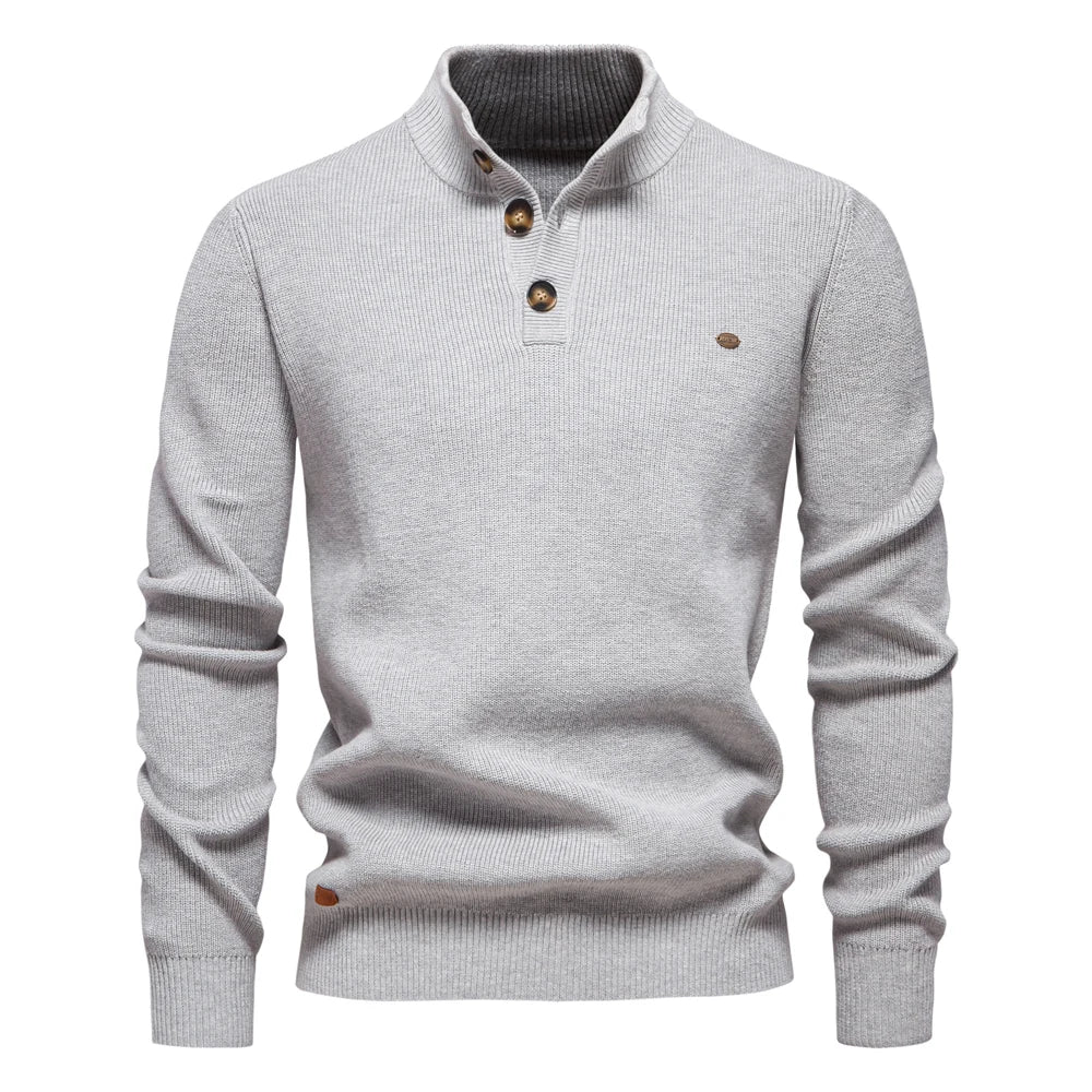 Noud - Herentrui met knoopdesign