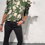 Philippa - Blouse pompmouw ruche