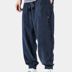 Pieter - Heren joggingbroek van ribfluweel
