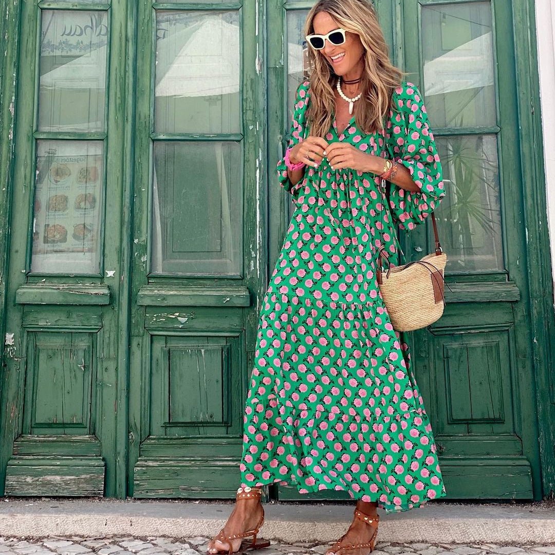 Pleun - Elegante boho jurk