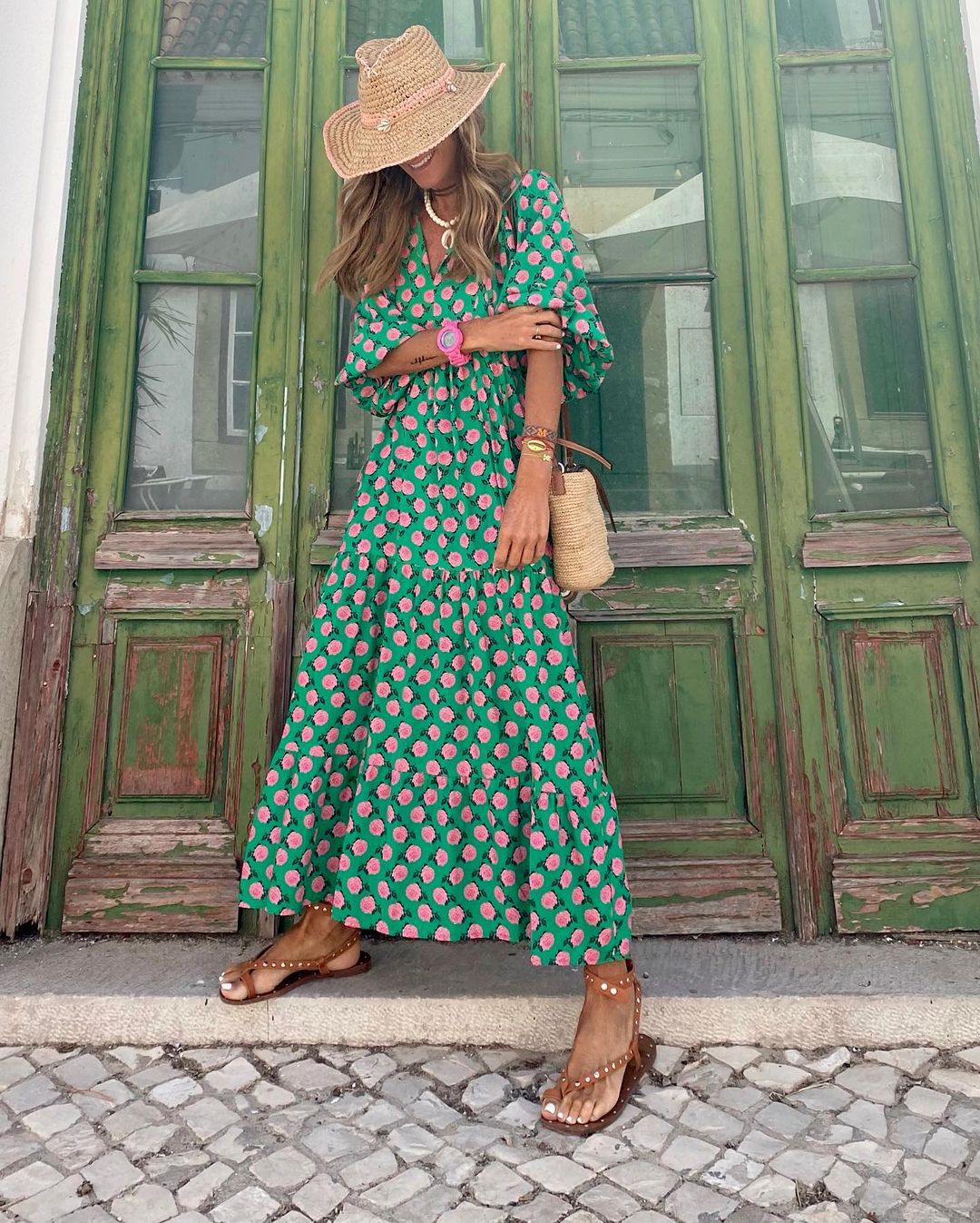 Pleun - Elegante boho jurk