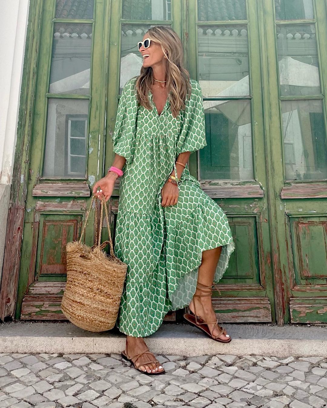 Pleun - Elegante boho jurk
