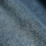 Rachel - Lange vintage denimjurk van zacht katoen