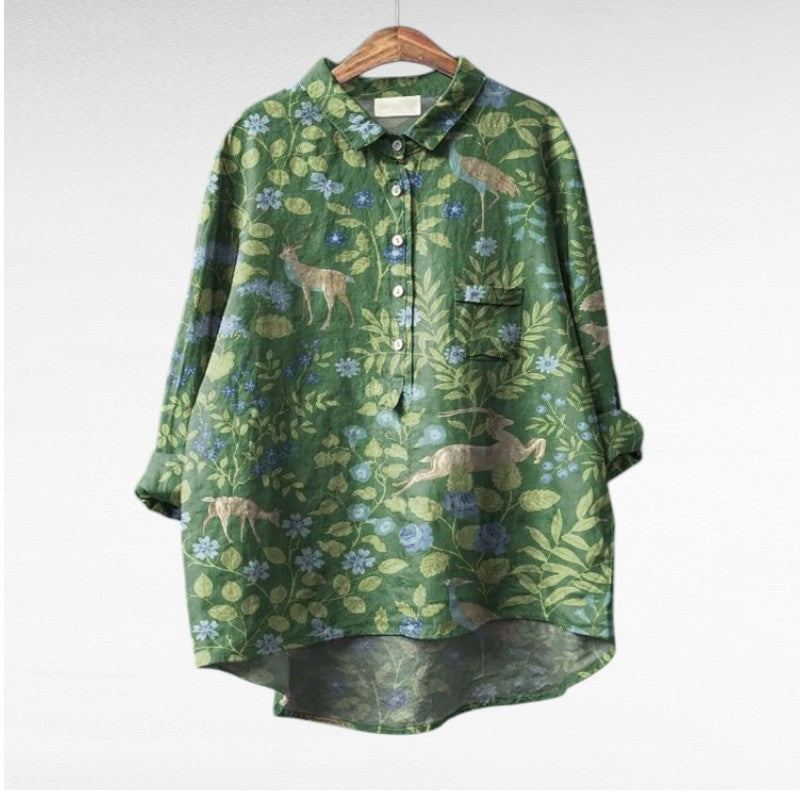 Ramona - Stijlvolle zomerblouse