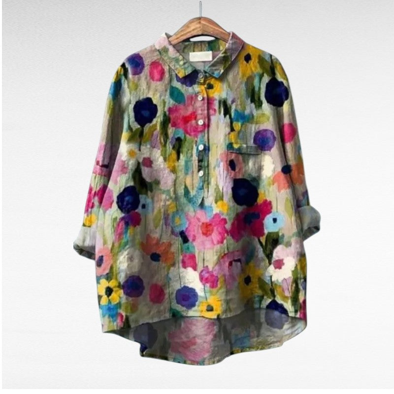 Ramona - Stijlvolle zomerblouse