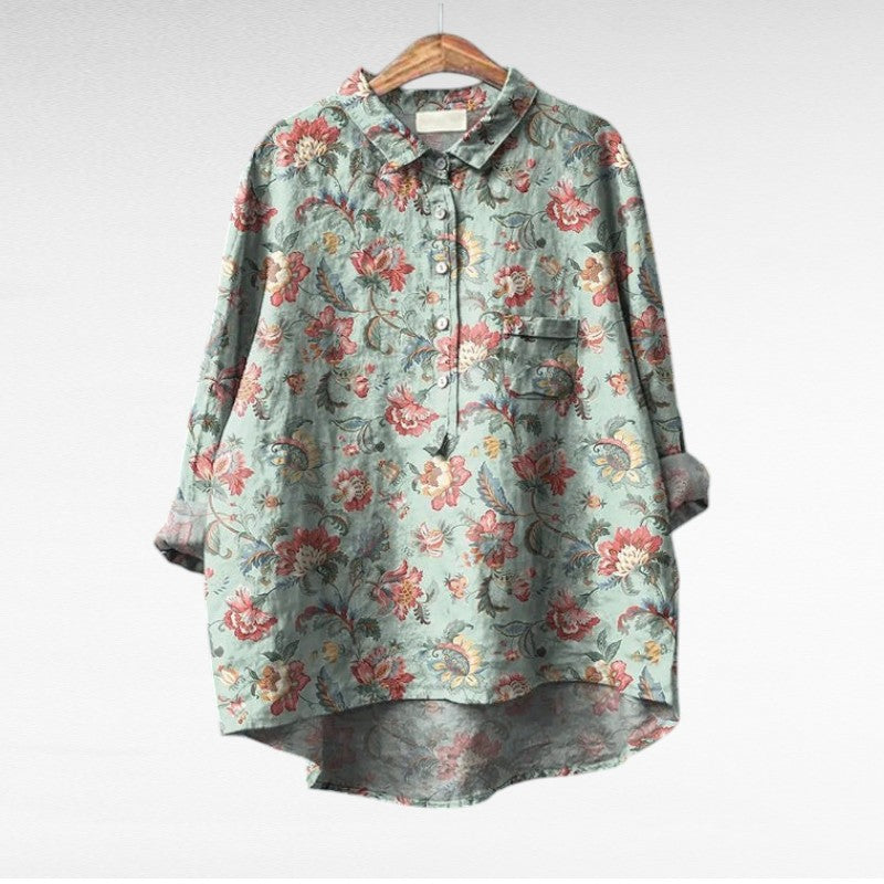 Ramona - Stijlvolle zomerblouse