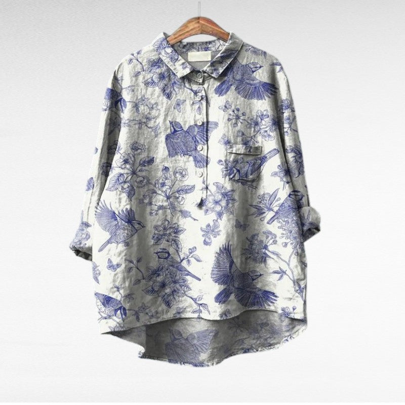 Ramona - Stijlvolle zomerblouse