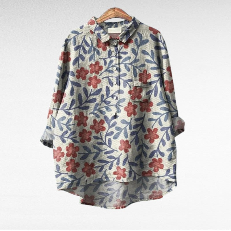 Ramona - Stijlvolle zomerblouse