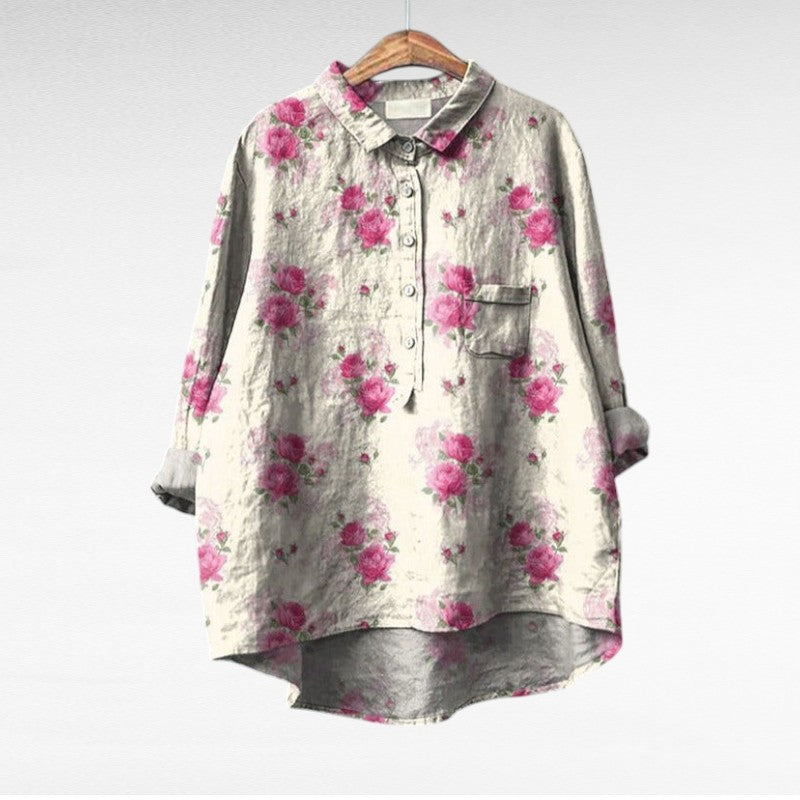 Ramona - Stijlvolle zomerblouse