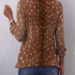 Reinske - Boho jasje met ruches en dierenprint