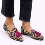 Rihanna - Mocassins met luipaardprint