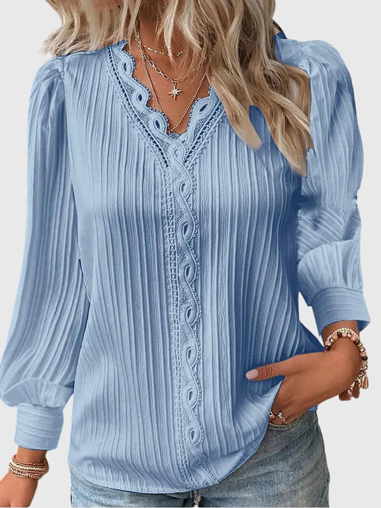 Sabina - Elegante pullover blouse