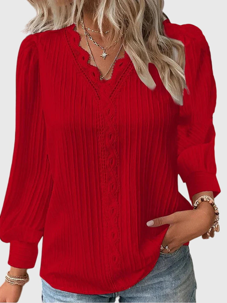 Sabina - Elegante pullover blouse