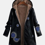 Sage - Sherpa-jack met tribalpatroon