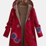 Sage - Sherpa-jack met tribalpatroon