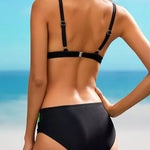 Sanna - Split-bikini met kleurverloop