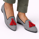 Sasha - Klassieke schoenen met franjes