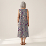 Sera - Mouwloze midi-jurk