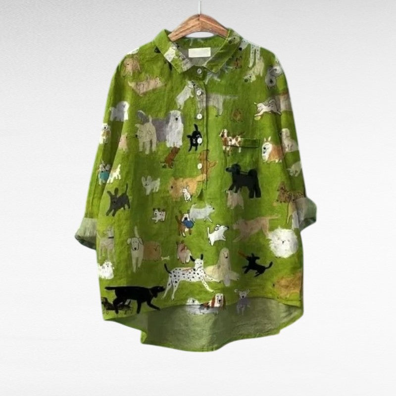 Sietske - Elegante zomerblouse