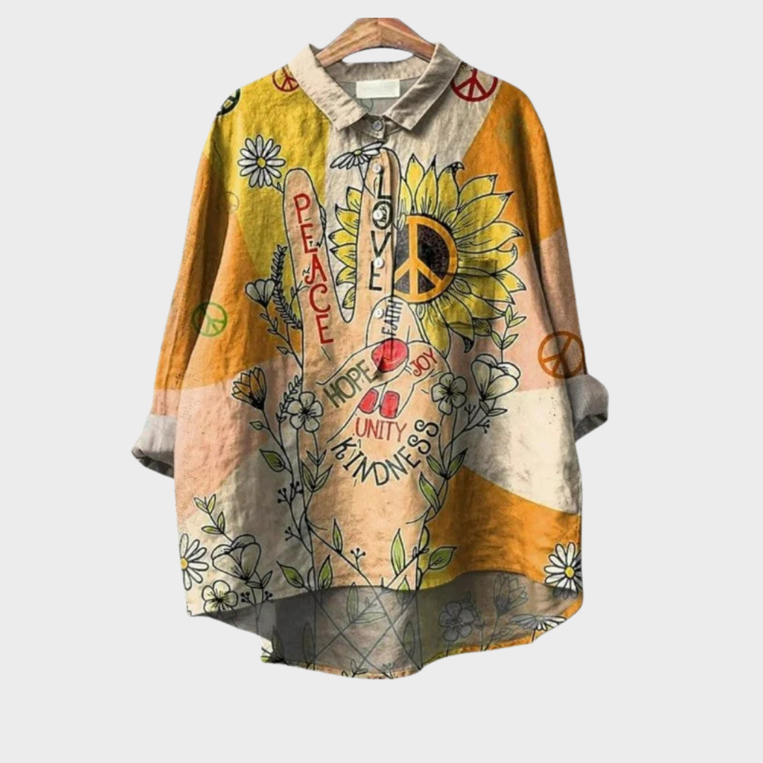 Simone - Stijlvolle zomerblouse