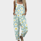 Light Blue with Floral Pattern