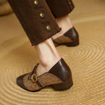 Sophie - Vintage-schoenen met gesp