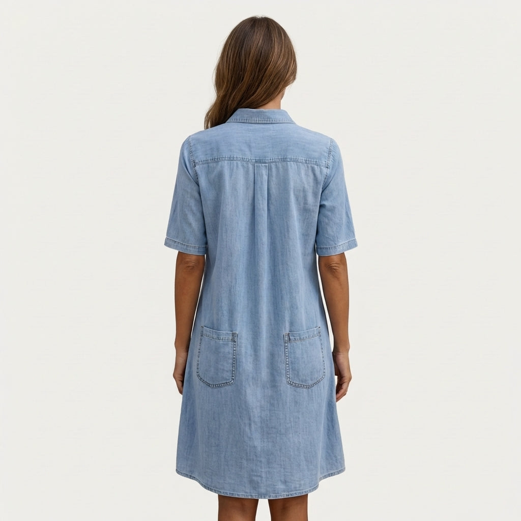 Steffi - Denim blousejurk