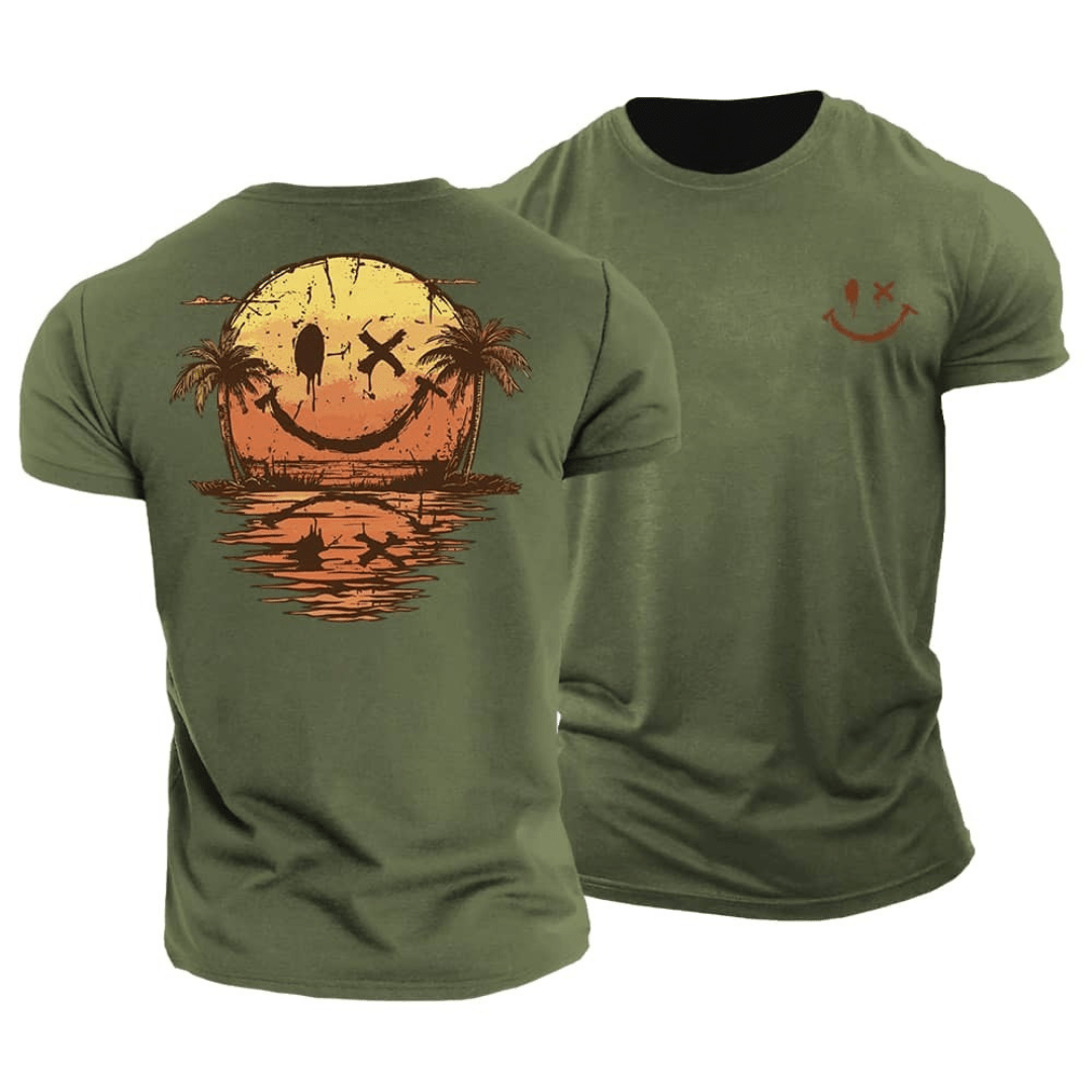 Sven - Zomerse smiley zee T-shirt