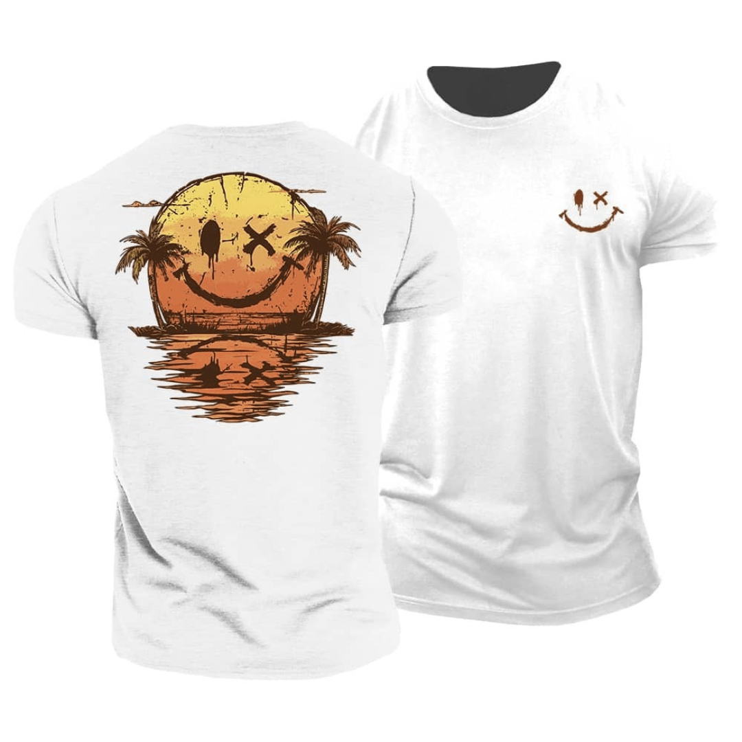 Sven - Zomerse smiley zee T-shirt