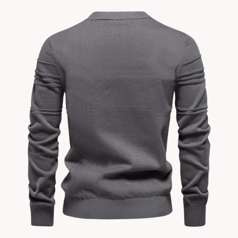 Tijn - Herentrui met streepdesign