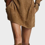 Tineke - Mini-jurk met col
