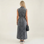 Vicky - Lange denimjurk
