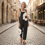 Wietske - Kleurrijke bedrukte tuinbroek