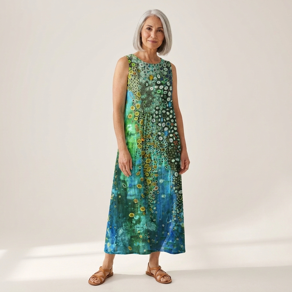 Zara - Mouwloze midi-jurk